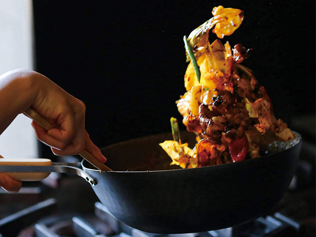 Tsubamesanjo Iron Wok Kitchenware COOKWARE FRYING PANS WOK