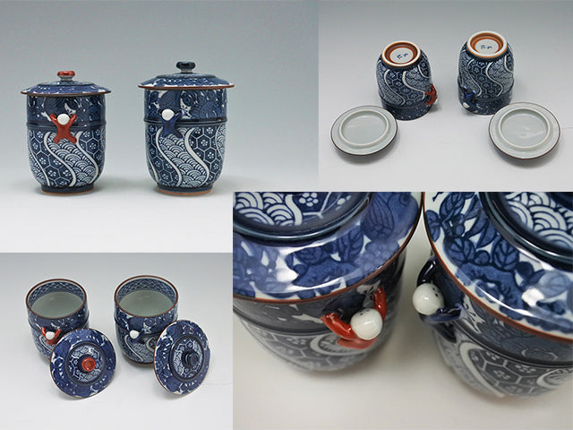 Kachou meoto tea cups set Tea cup ARITA PORCELAIN GIFT SETS KACHOU TEA CUPS